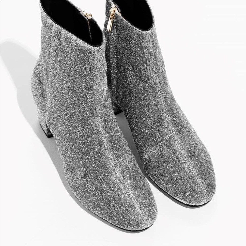 & other stories glitter boot